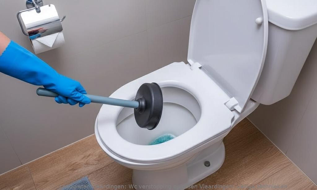 Wc verstopping oplossen Vlaardingen: veilige technieken